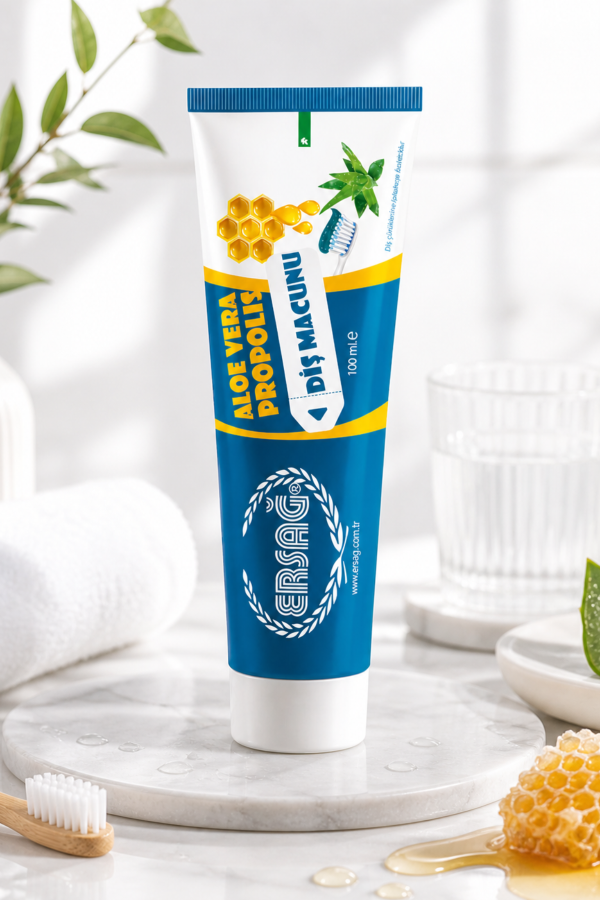 ERSAĞ Propolis ve Aloe Vera Diş Macunu 100 ML