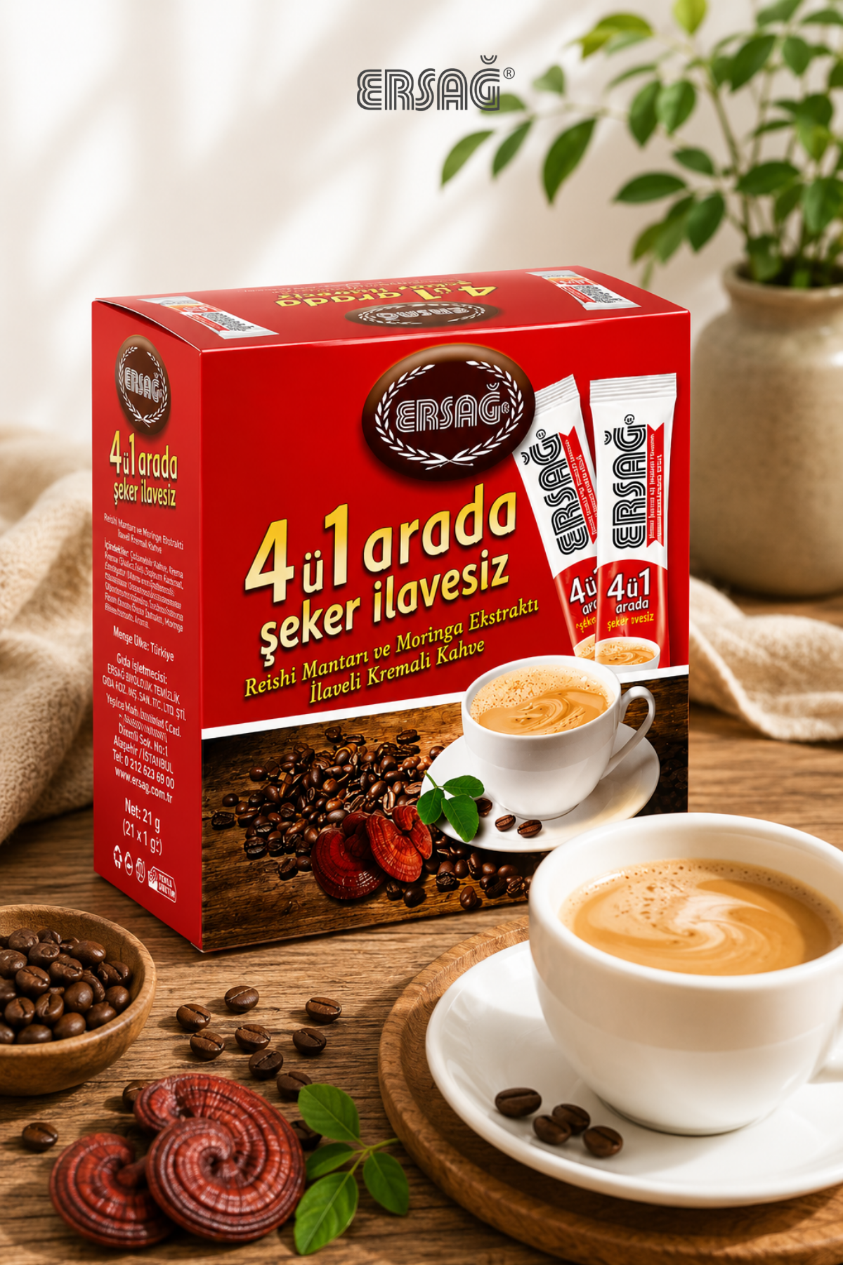 ERSAĞ 4’ü 1 Arada Kahve